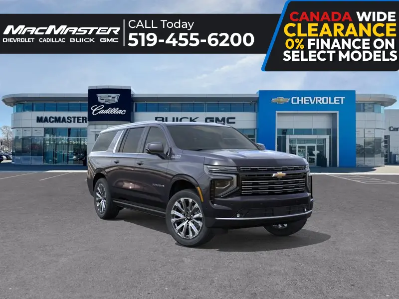 2026 Chevrolet Suburban High Country 4WD 4dr